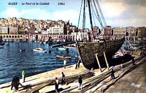 Alger - Port et Casbah - 1961